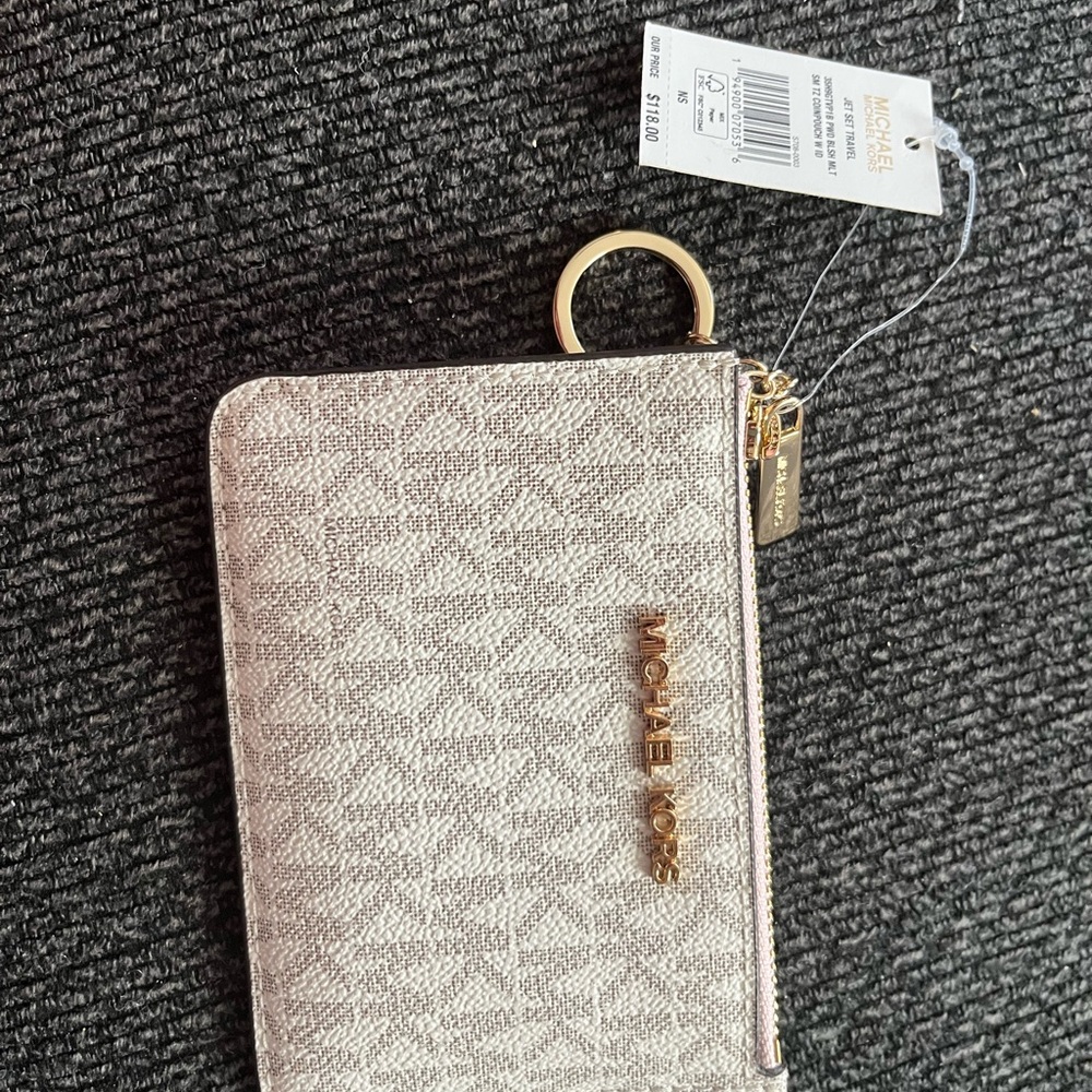 NWT Michael Kors card wallet/coin wallet